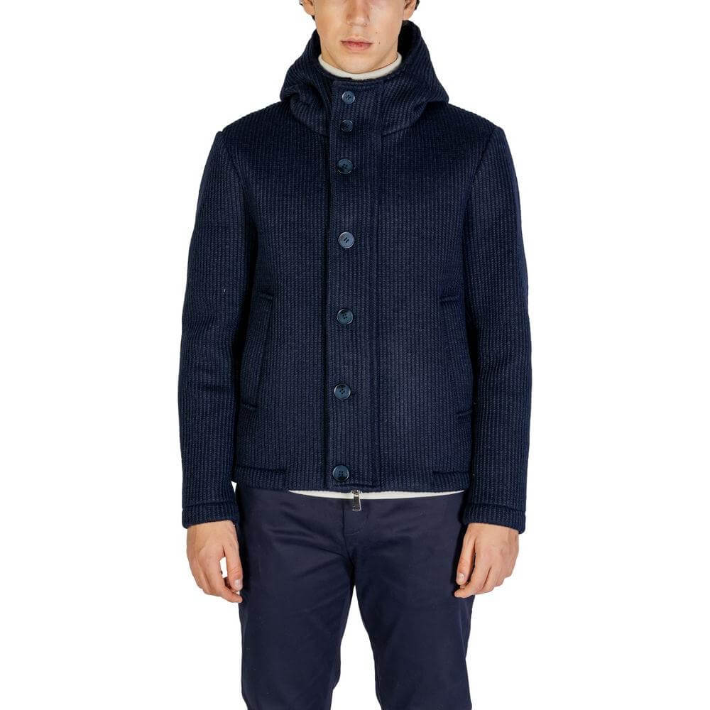 Hydra Clothing Blue Polyester Jacket