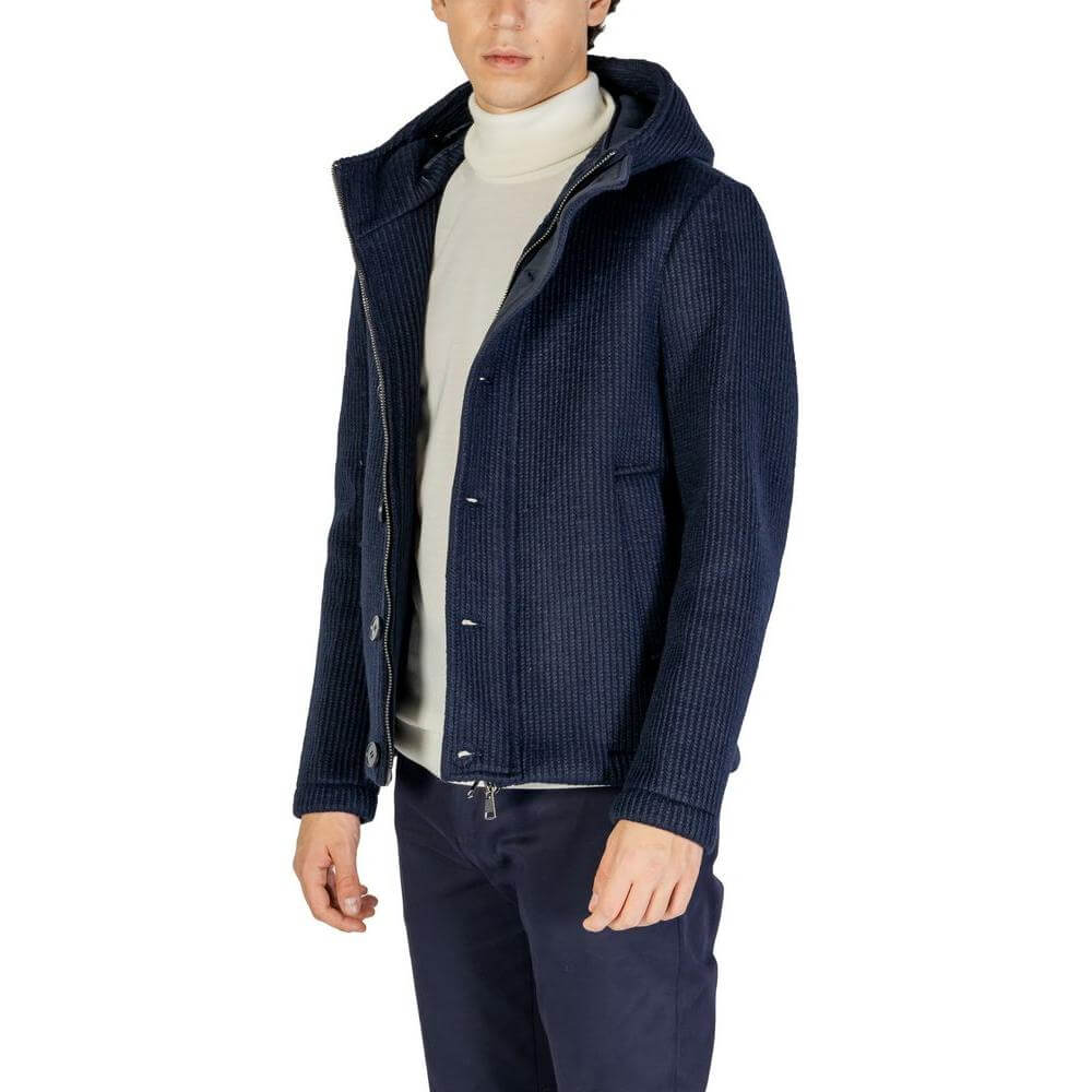 Hydra Clothing Blue Polyester Jacket