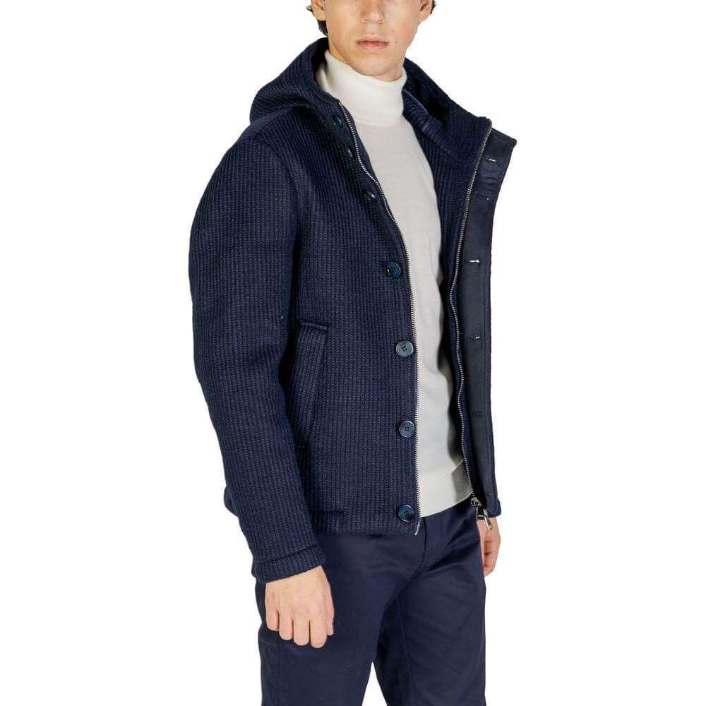 Hydra Clothing Blue Polyester Jacket