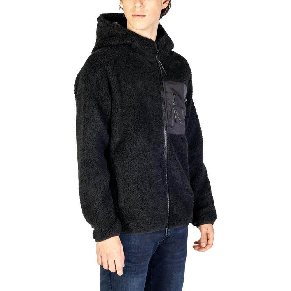 Hydra Clothing Black Polyester Jacket