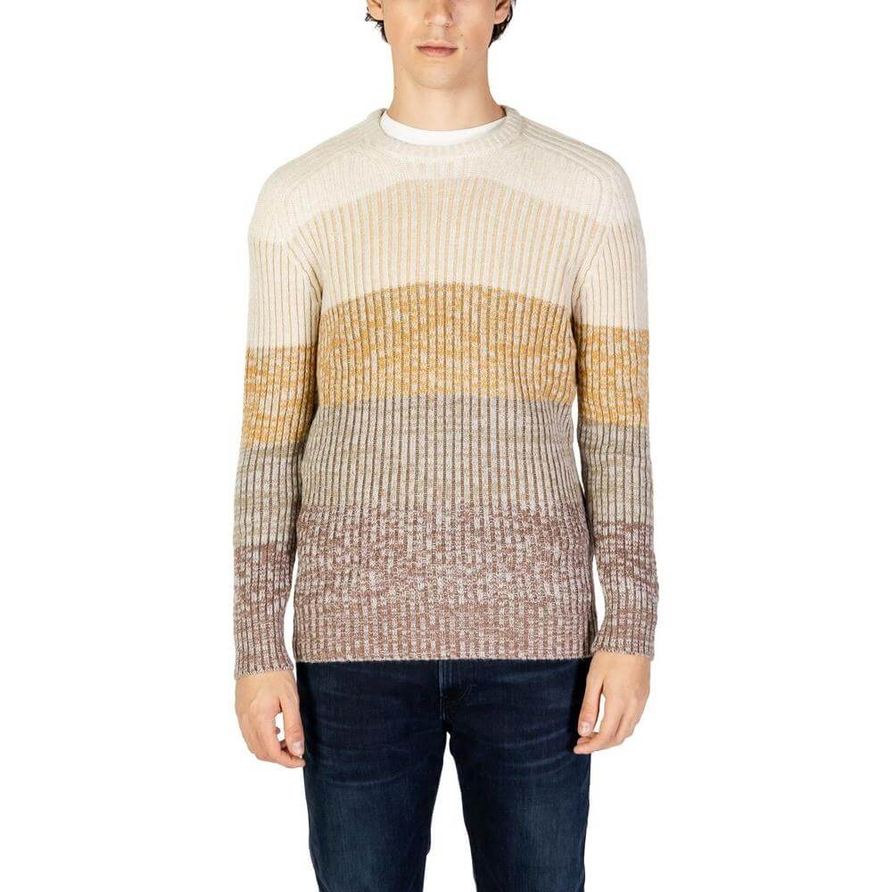 Hydra Clothing Beige Acrylic Sweater
