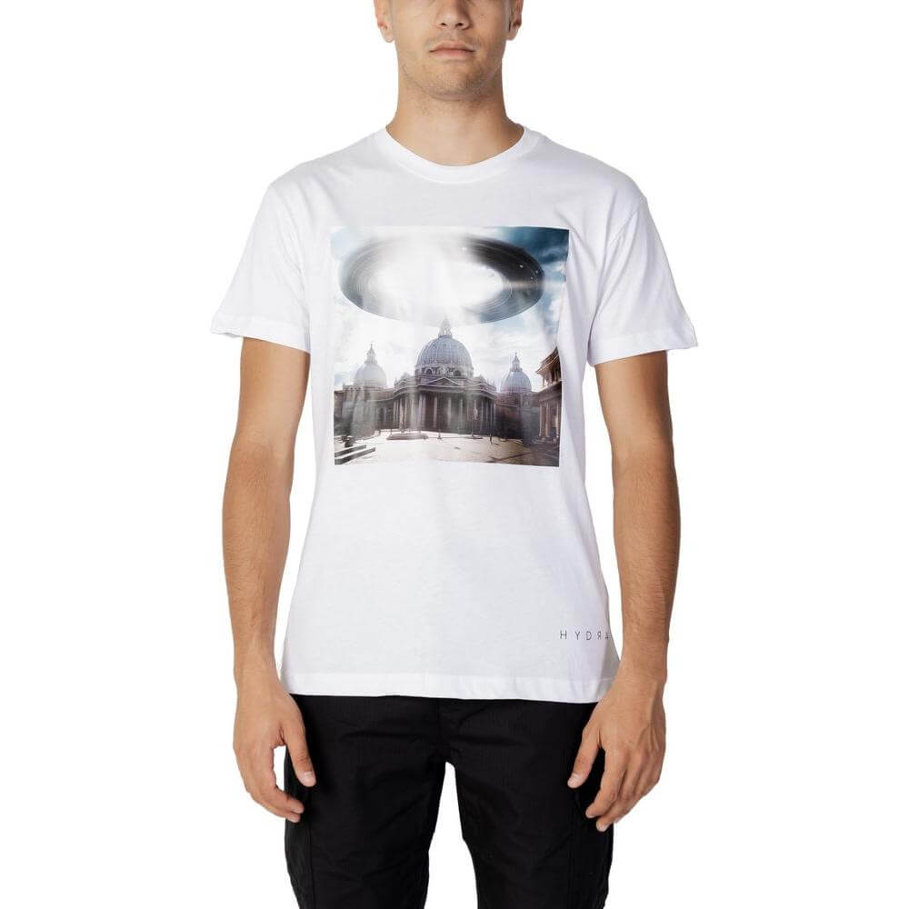 Hydra Clothing White Cotton T-Shirt