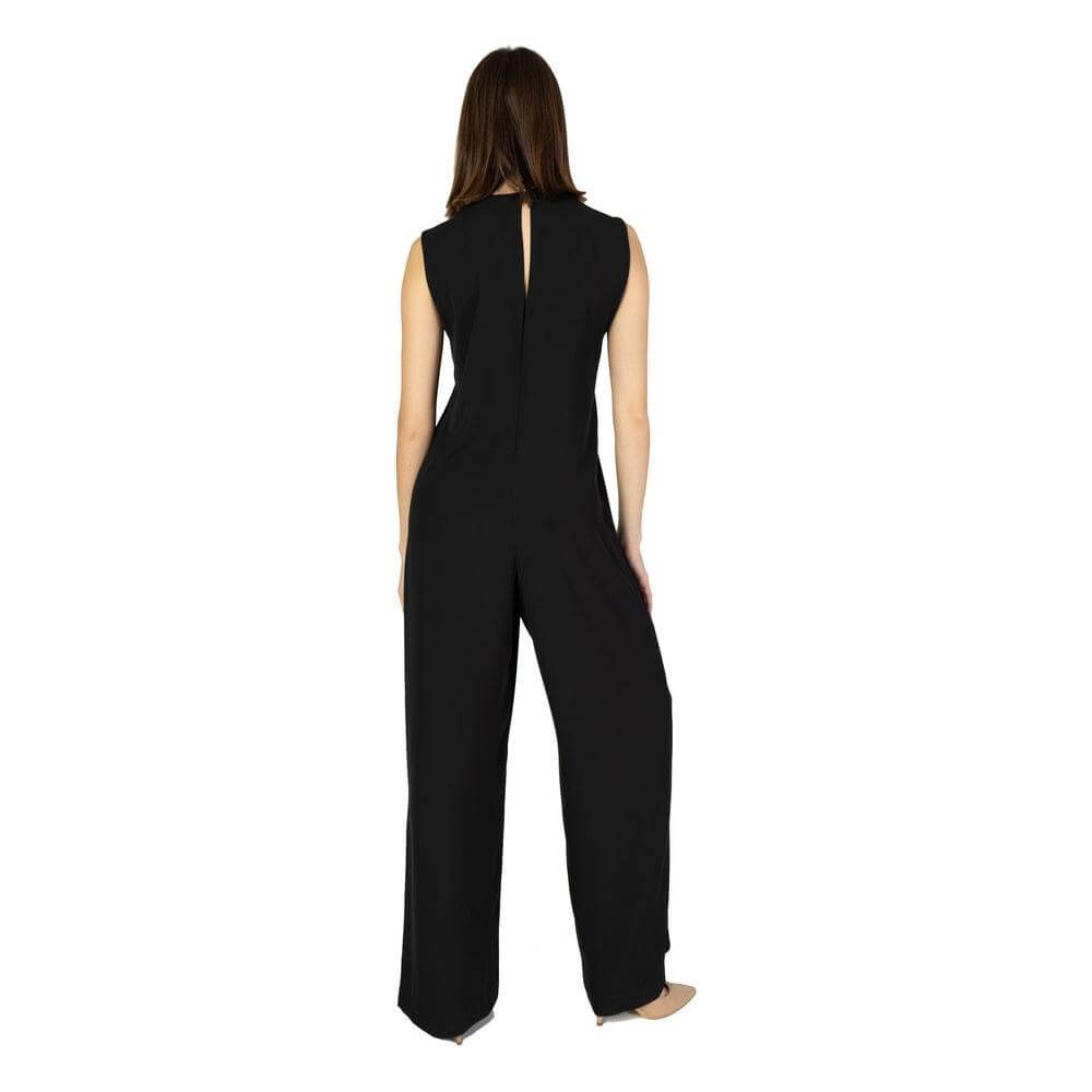 Sandro Ferrone Black Polyester Suits & Blazer