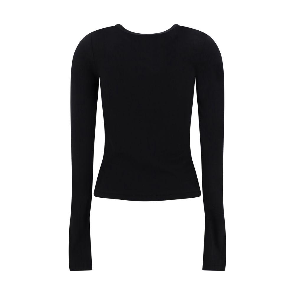 Éterne Long-Sleeve Top Éterne Black