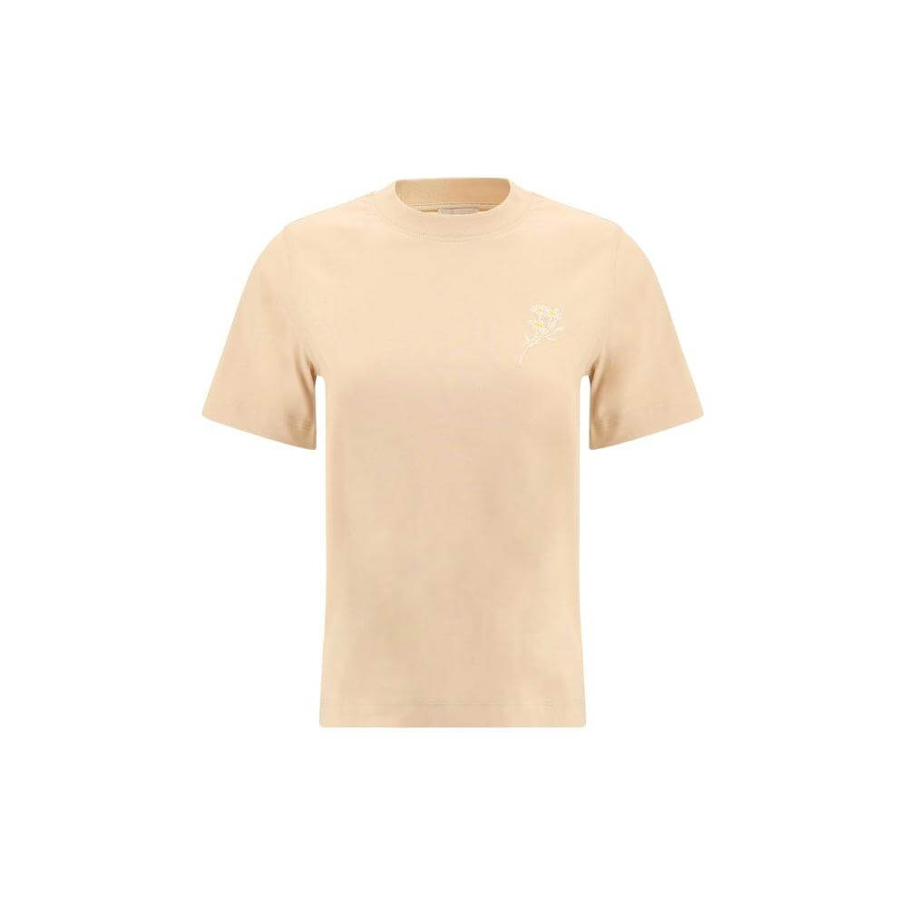 Burberry Floral logo T-shirt Burberry Wheat