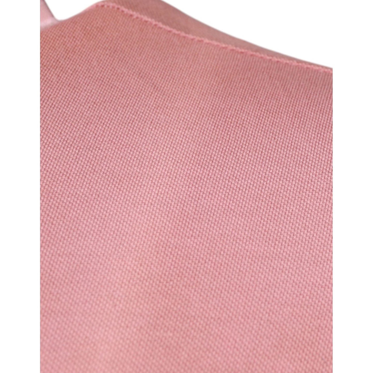 Dolce & Gabbana Pink Crown Collared Short Sleeve Polo T-shirt TSH87702-48