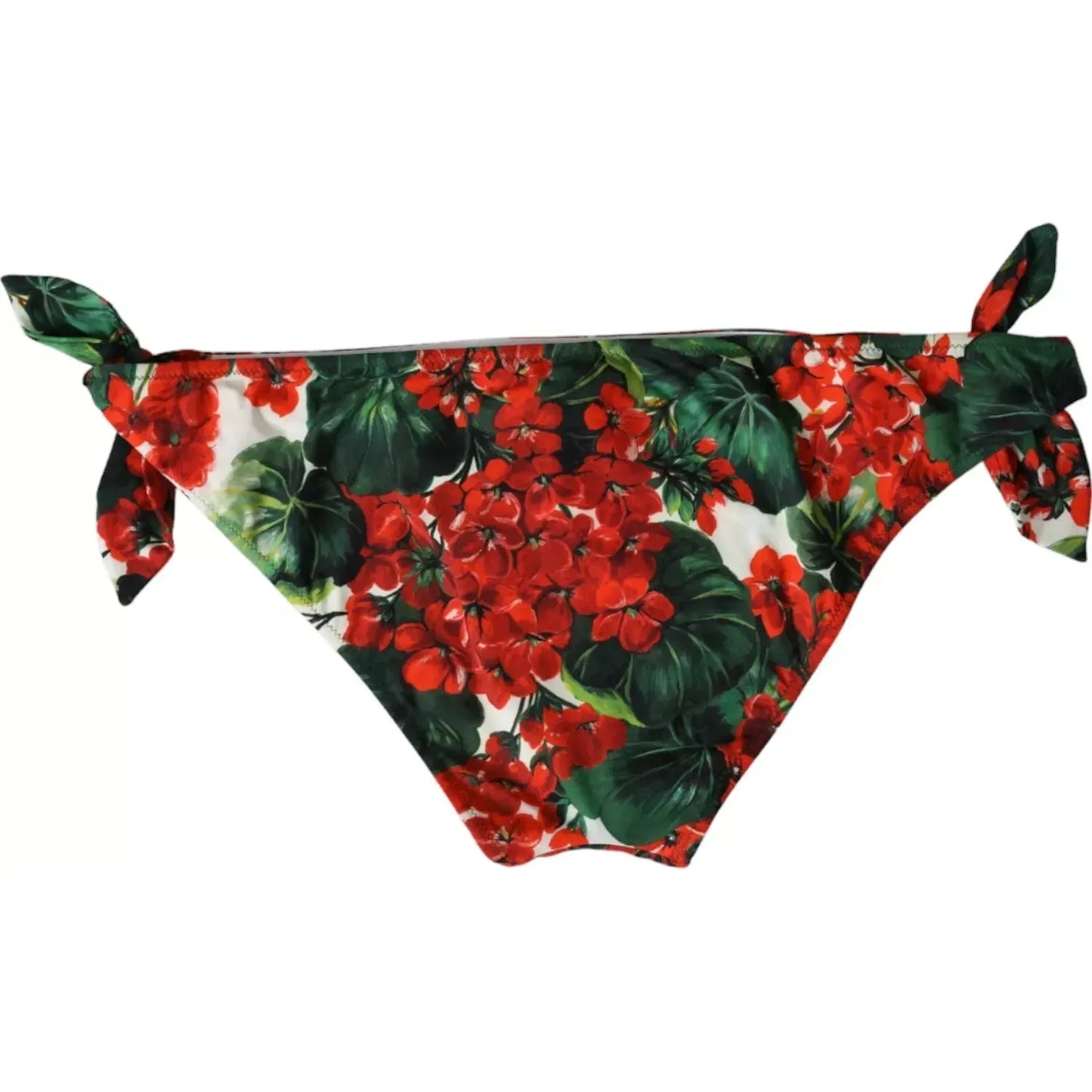 Dolce & Gabbana Multicolor Geranium Swim Bottom Beachwear Bikini Dolce & Gabbana Dark Slate Gray