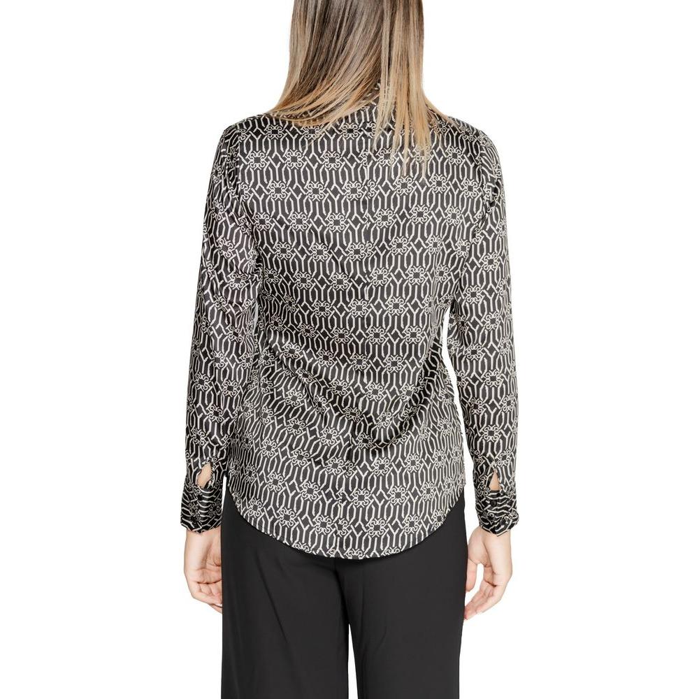 Rinascimento Black Polyester Shirt Rinascimento Dark Slate Gray