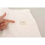 Dolce & Gabbana White MONICA Boot Cut Cotton Denim Jeans PAN73041-42