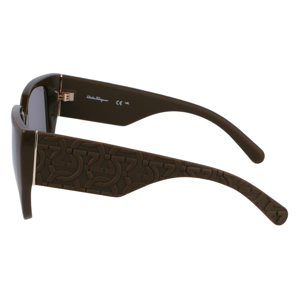 Ferragamo Green Bio Injected Sunglasses Ferragamo Dark Slate Gray
