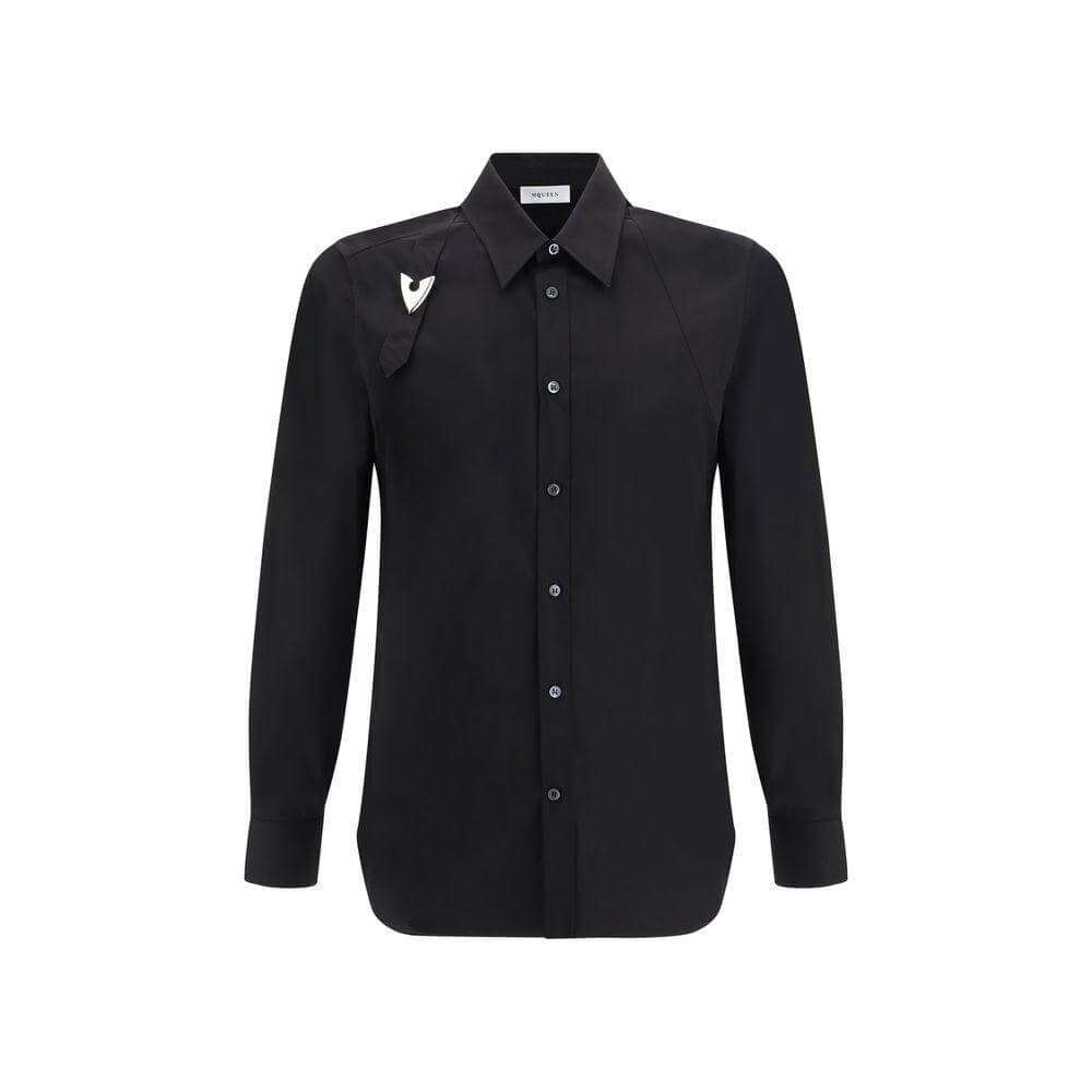 Alexander McQueen Buckle Shirt Alexander McQueen Black