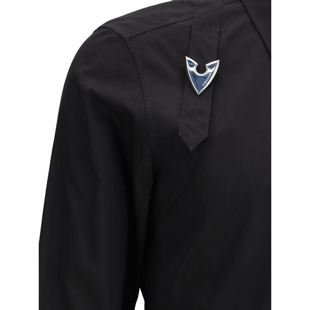 Alexander McQueen Buckle Shirt Alexander McQueen Black