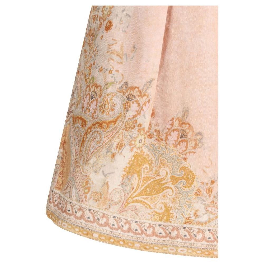 Zimmermann Acacia Tuck Shorts Zimmermann Tan