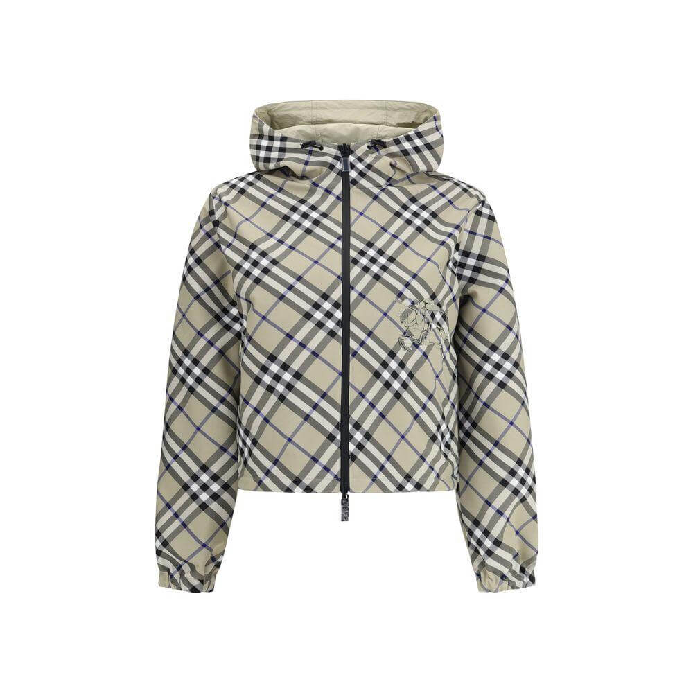 Burberry Reversible Jacket Burberry Dark Gray