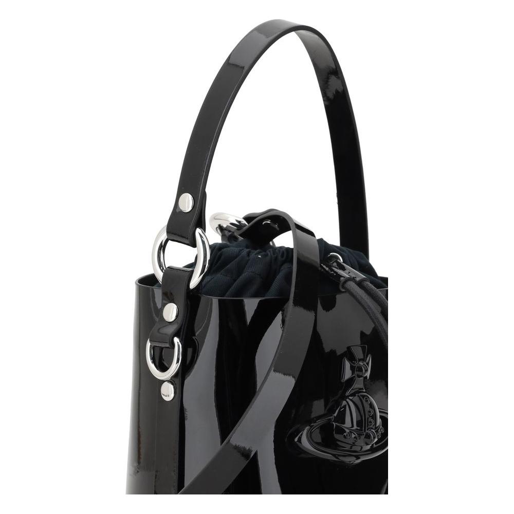 Vivienne Westwood Daisy Drawstring Bucket Bag Vivienne Westwood Dark Slate Gray