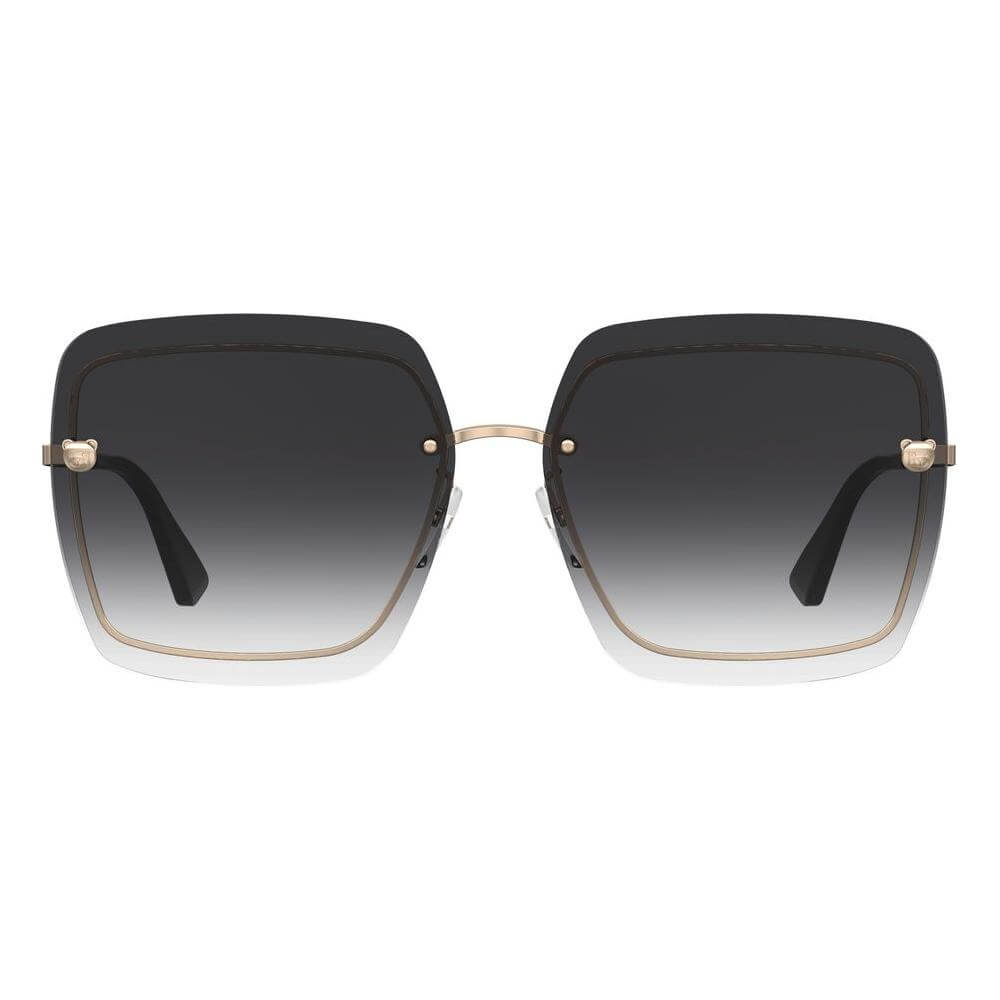 Moschino Gray Metal Sunglasses Moschino Dark Slate Gray