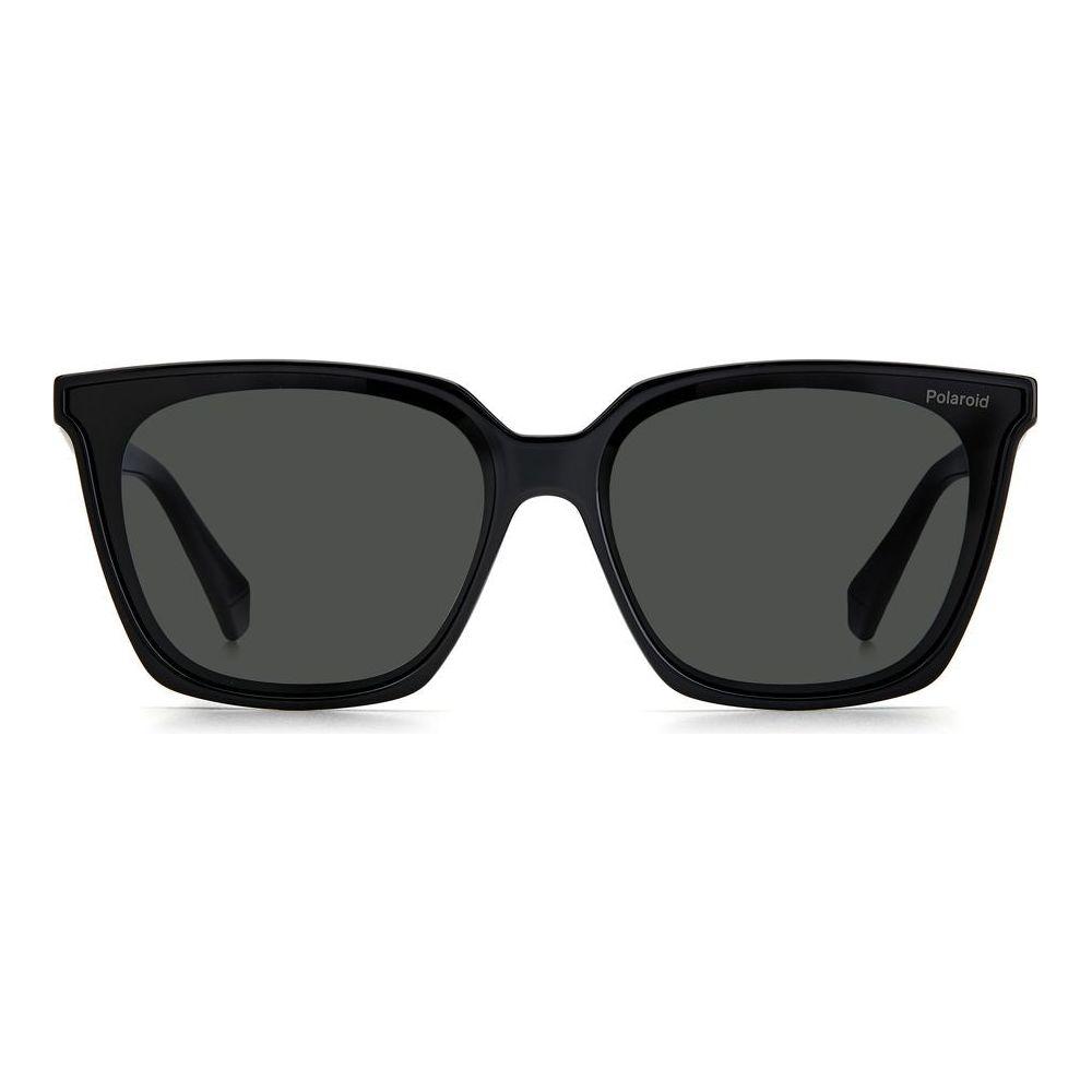 Polaroid Black Plastic Sunglasses Polaroid Dark Slate Gray