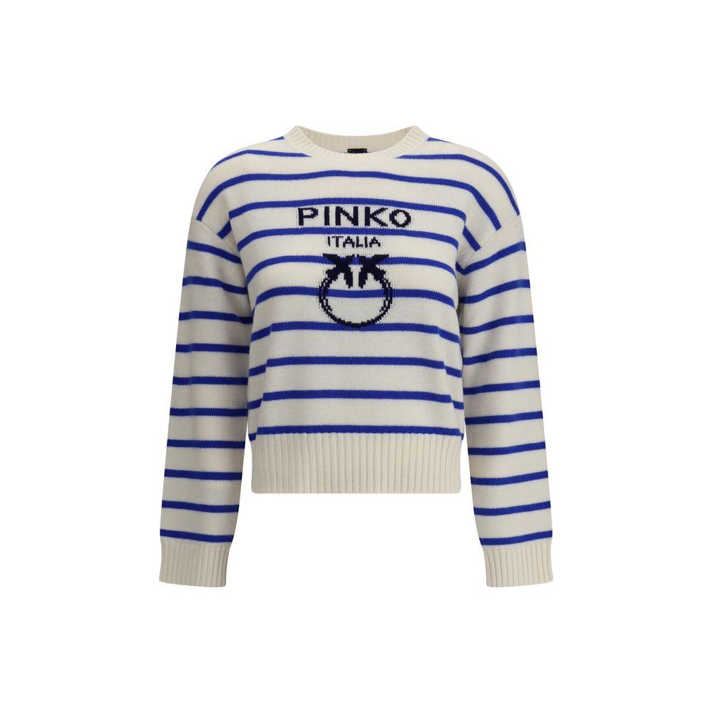 PINKO Striped Sweater PINKO Gray