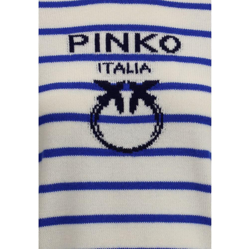 PINKO Striped Sweater PINKO Gray