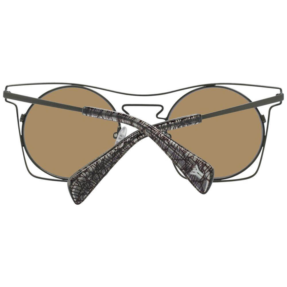 Yohji Yamamoto Black Men Sunglasses Yohji Yamamoto Rosy Brown