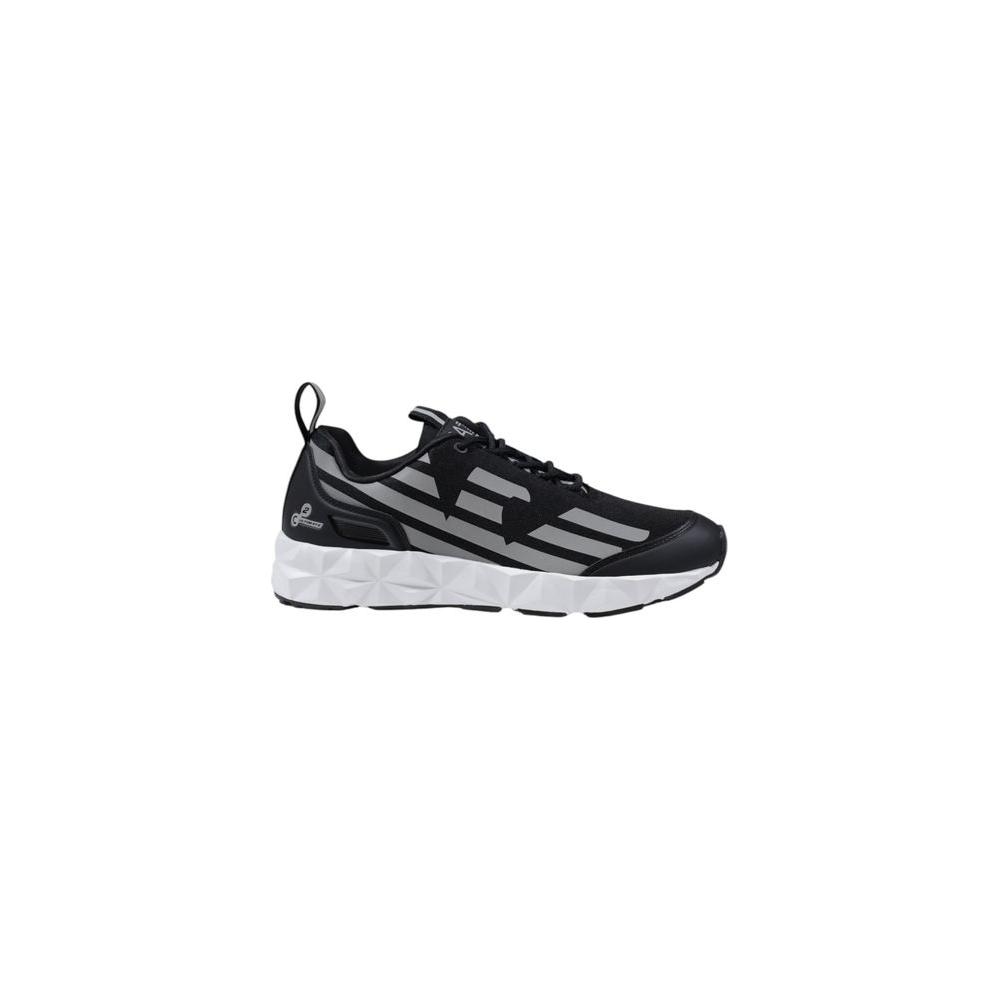 EA7 Emporio Armani Bicolor Polyester Sneaker with modern design and sturdy sole for enhanced grip.