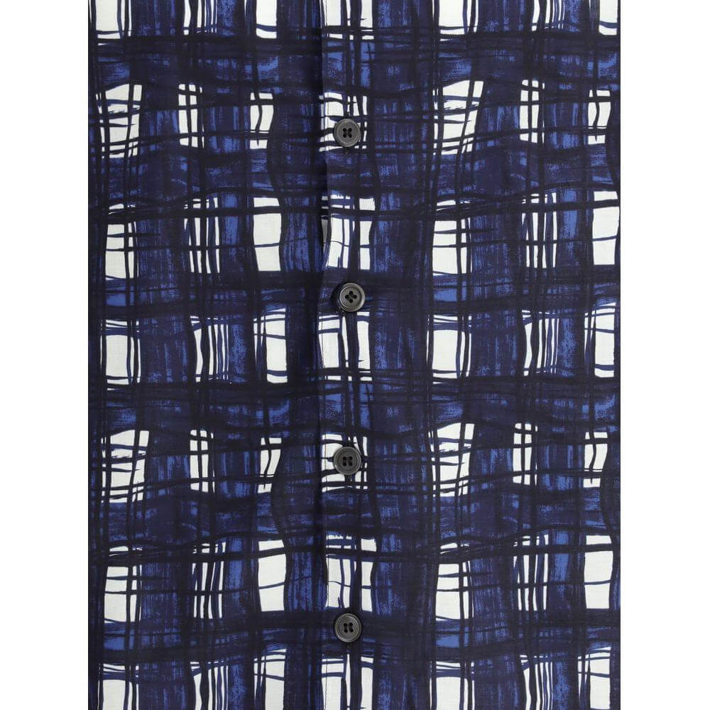Prada Madras check pattern Shirt