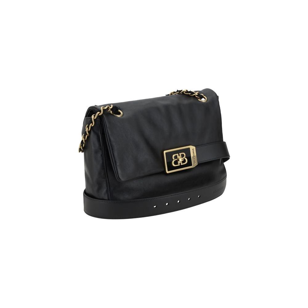 Balenciaga Modu Flap Shoulder Bag Balenciaga Dark Slate Gray