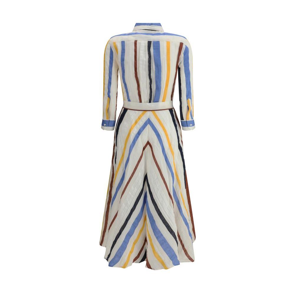 Sara Roka Long shirt Dress Sara Roka Gray