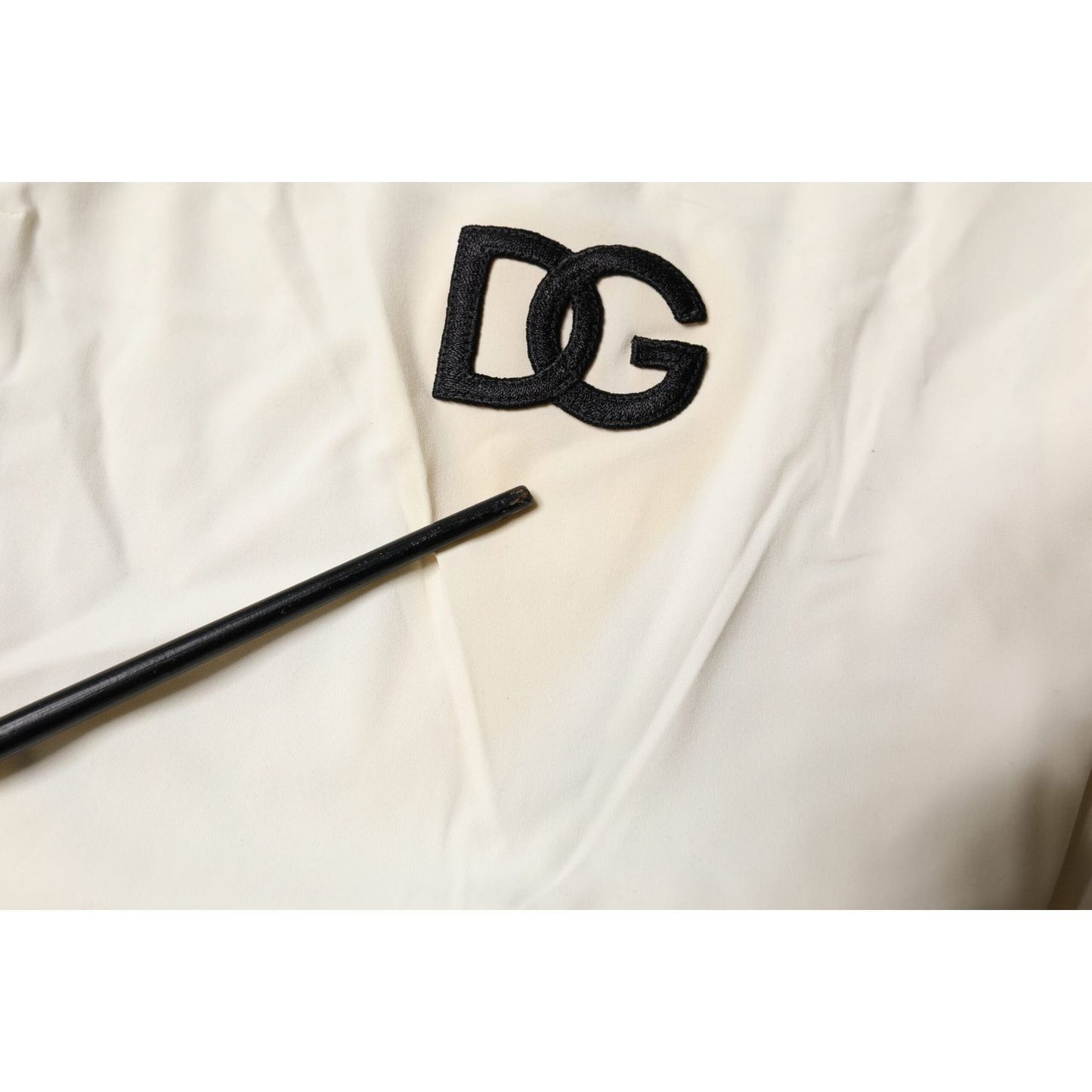 Dolce & Gabbana White Black Logo One Piece Beachwear Swimwear BIK1998-2