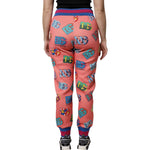 Dolce & Gabbana Pink Logo Monogram Jogger Sweatpants Pants PAN74937-36