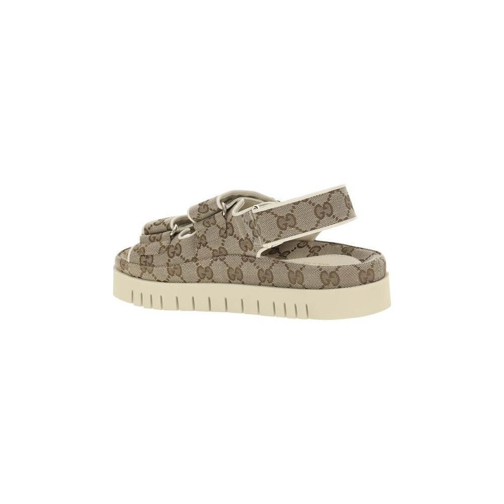 Gucci GG pattern Sandals Gucci Rosy Brown
