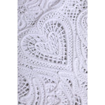 Dolce & Gabbana White Cordonetto Lace Beatrice Tote Shopping Bag BAG4396