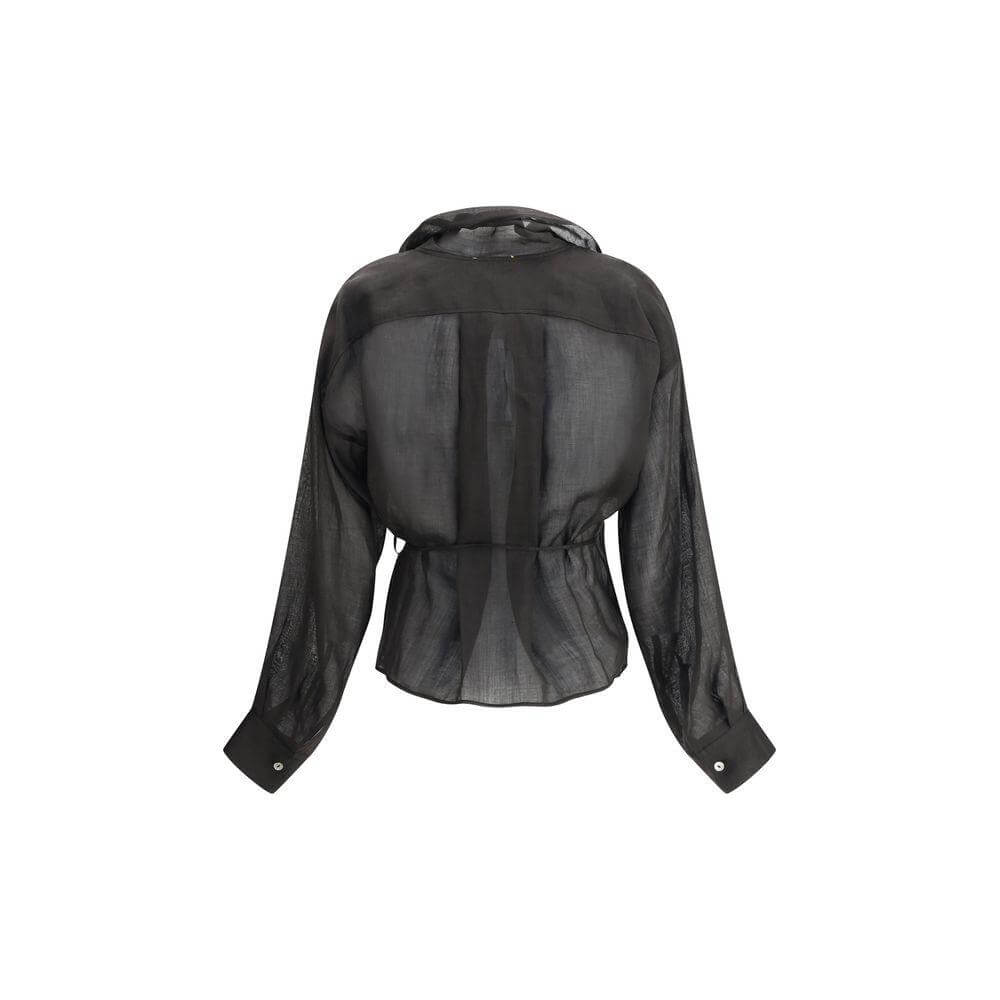 Forte_Forte Crossed Shirt Forte_Forte Dark Slate Gray