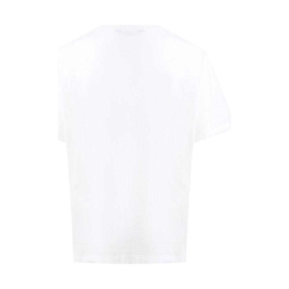 Dolce & Gabbana White Cotton T-Shirt Dolce & Gabbana White Smoke