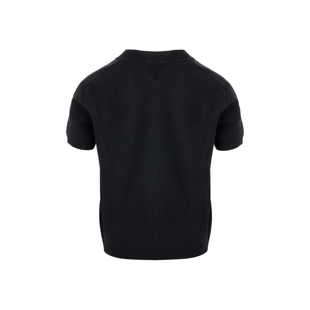 Bottega Veneta Black Cashmere Tops & T-Shirt Bottega Veneta Black