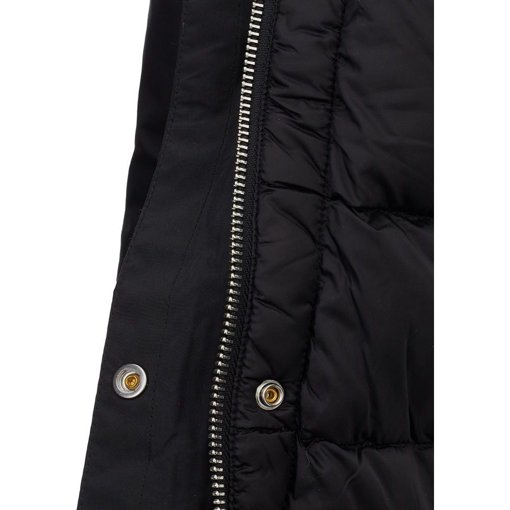 Add Chic Multicolor Polyamide Jacket Add Black