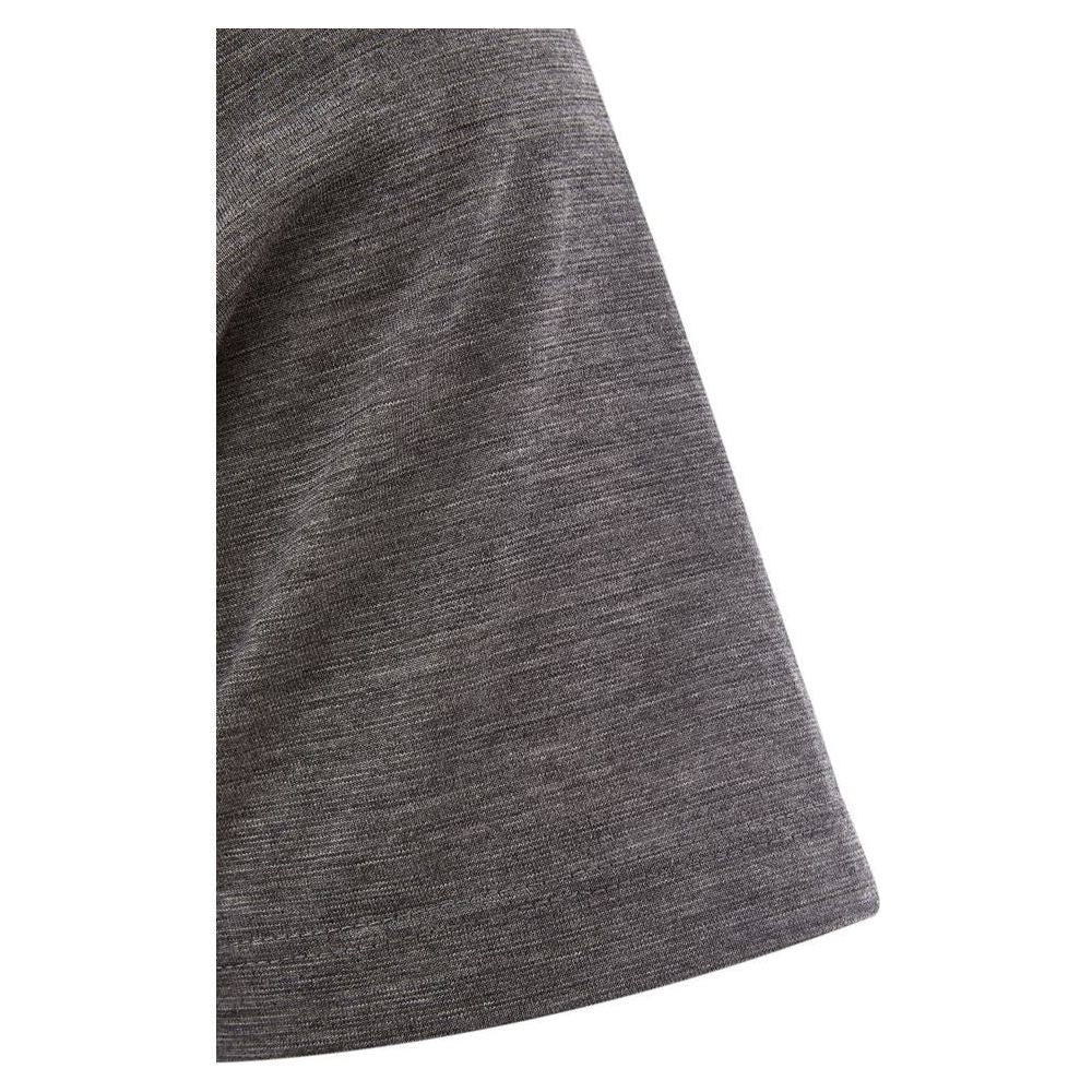 Lardini Elegant Gray Woolen Designer T-Shirt Lardini Dim Gray