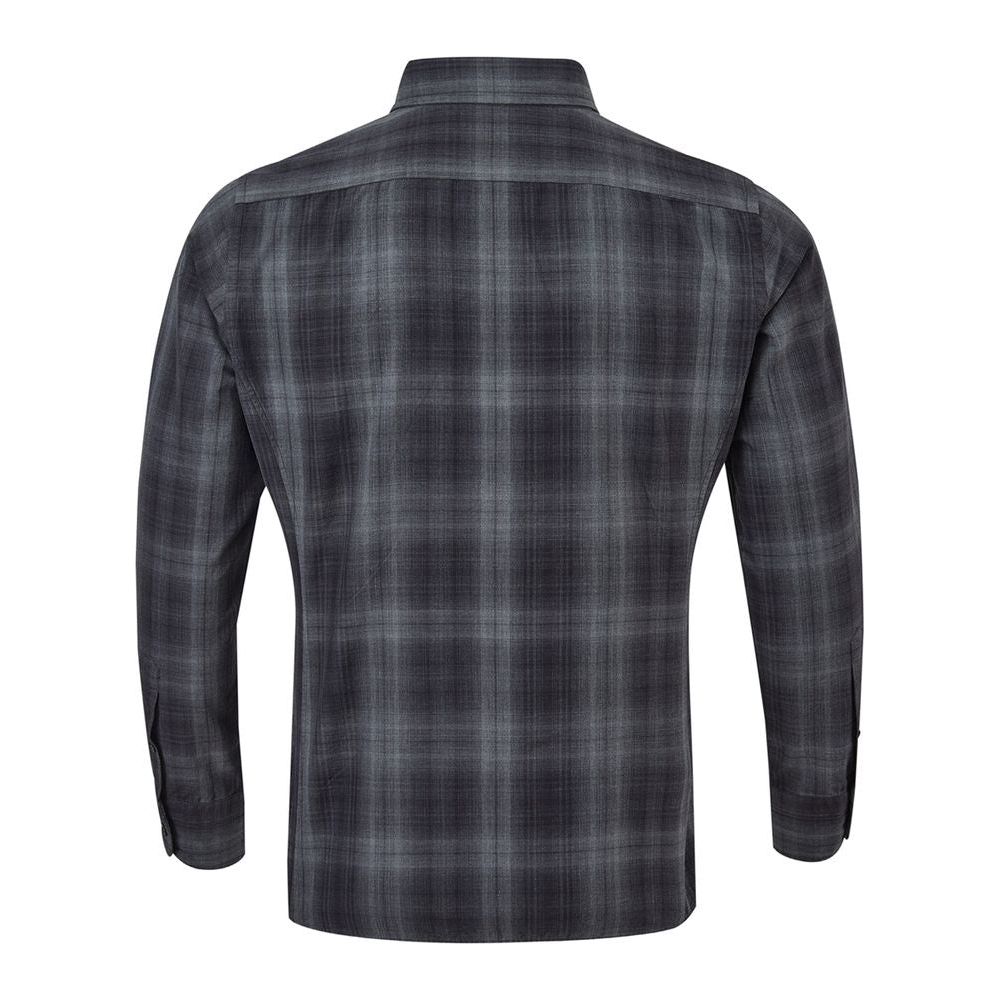 Tom Ford Elegant Multicolor Cotton Shirt for Men Tom Ford Dark Slate Gray