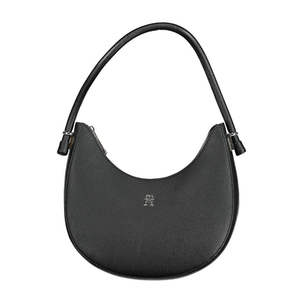 Tommy Hilfiger Black Polyethylene Handbag Tommy Hilfiger Dark Slate Gray