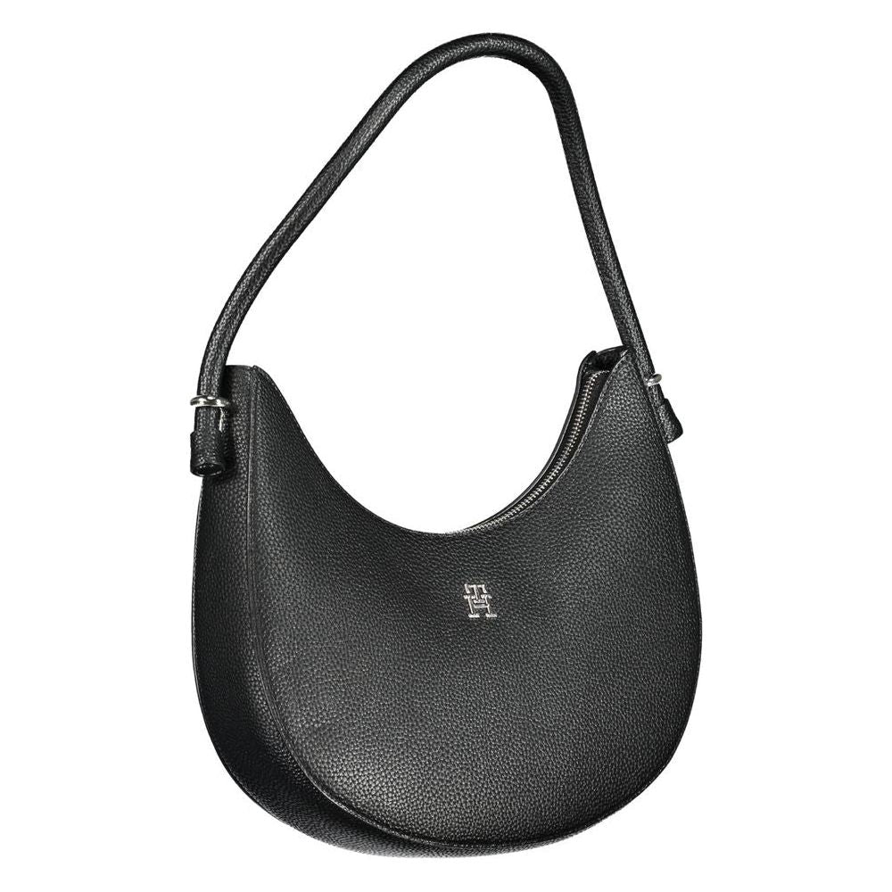 Tommy Hilfiger Black Polyethylene Handbag Tommy Hilfiger Dark Slate Gray