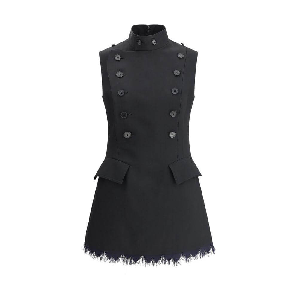 Alexander McQueen Day mini Dress Alexander McQueen Dark Slate Gray