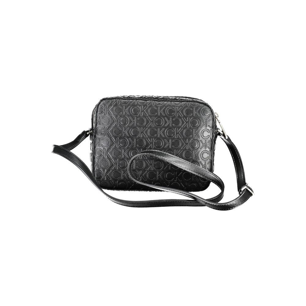 Calvin Klein Black Polyester Handbag Calvin Klein Dark Slate Gray