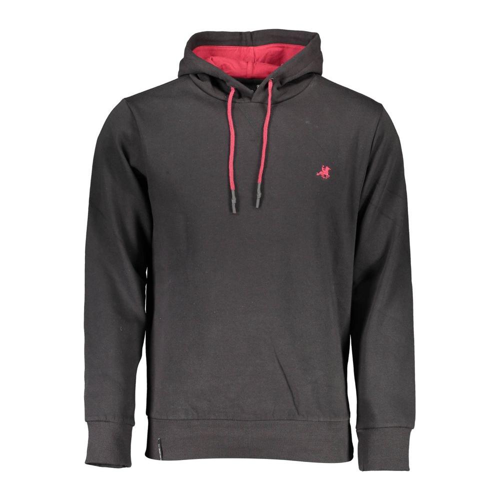U.S. Grand Polo Black Cotton Sweater U.S. Grand Polo Dark Slate Gray