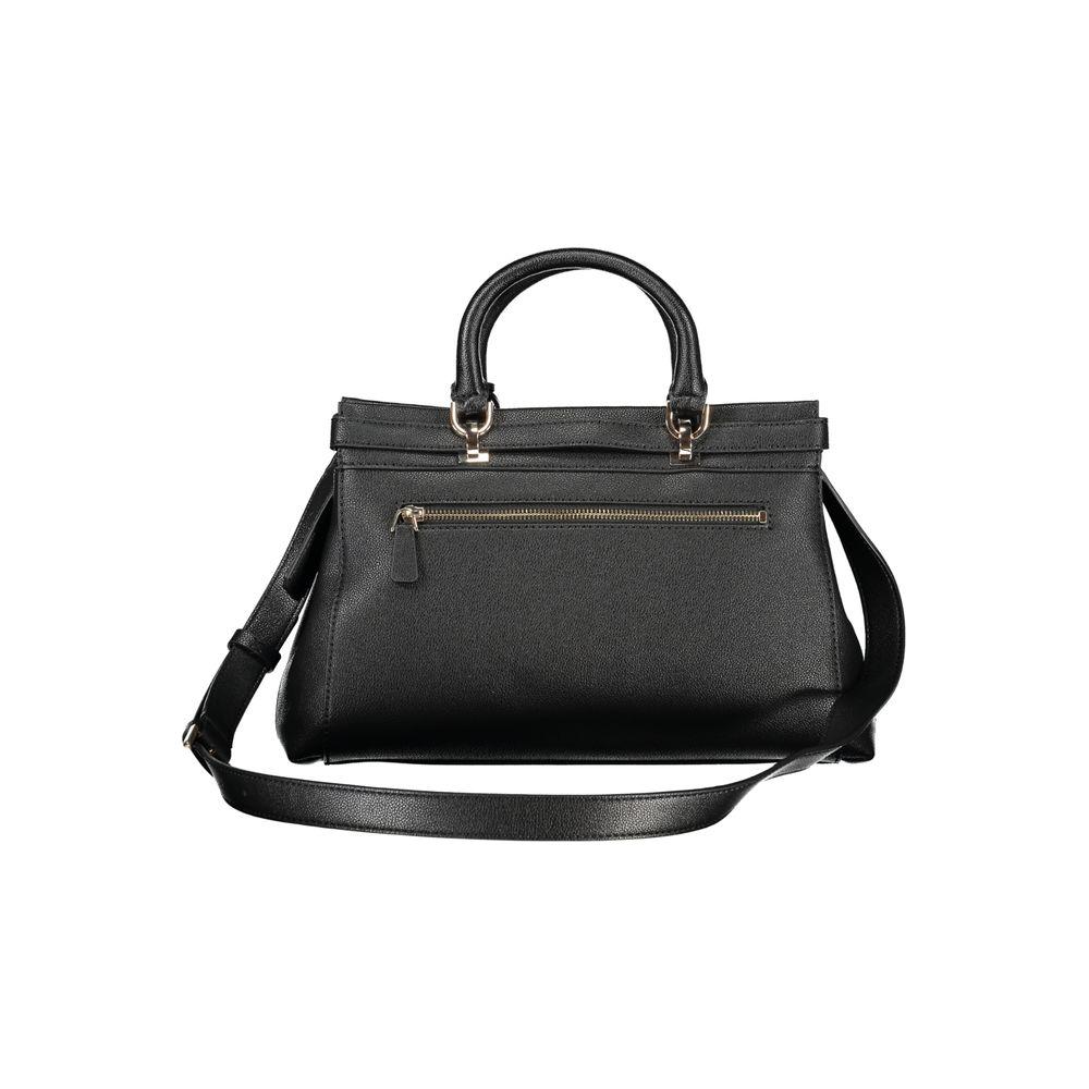 Guess Jeans Black Polyethylene Women Handbag Guess Jeans Dark Slate Gray
