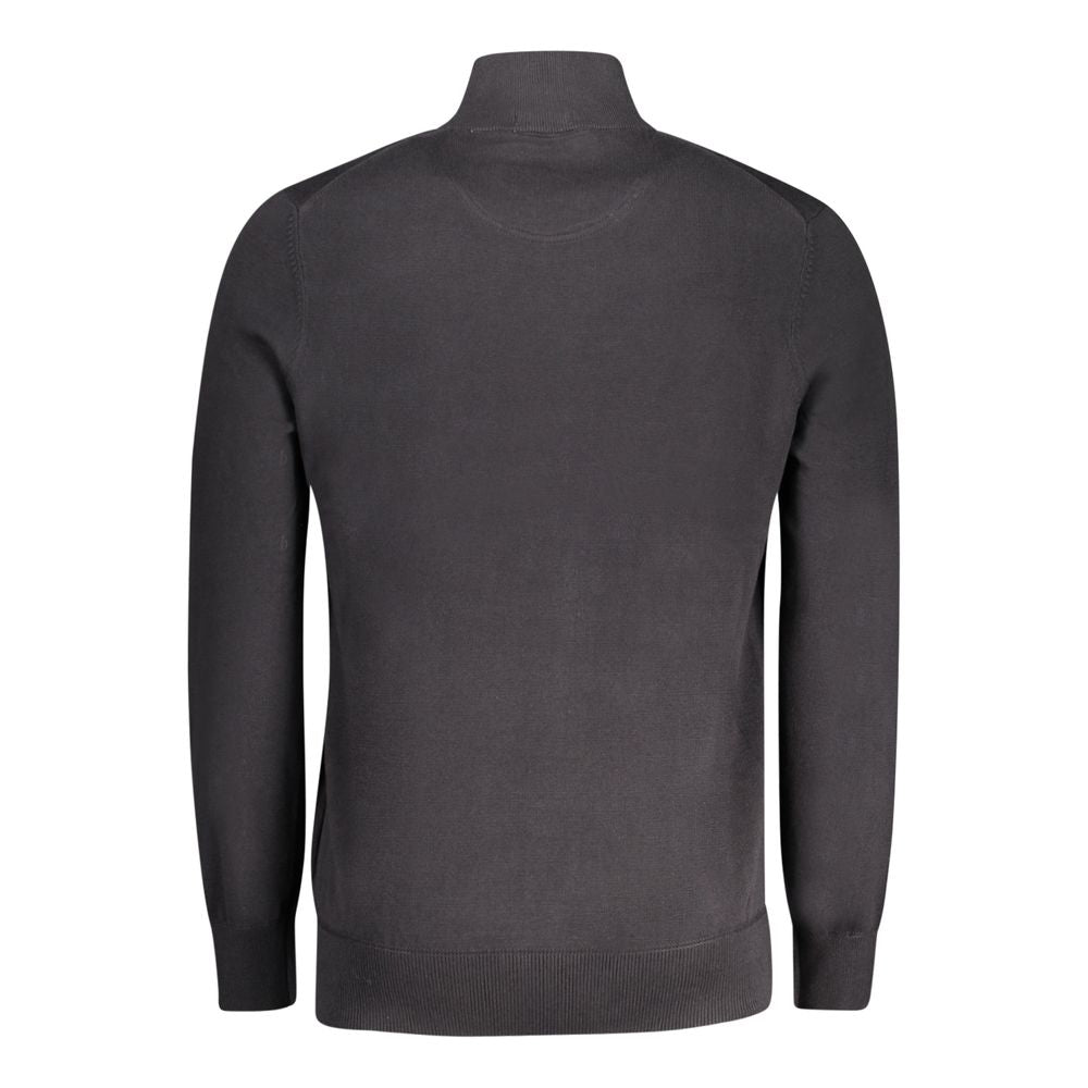 Timberland Black Cotton Men Sweater Timberland Dark Slate Gray