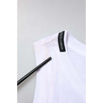 Dolce & Gabbana White Cotton Sleeveless Crew Neck T-shirt TSH878595-36