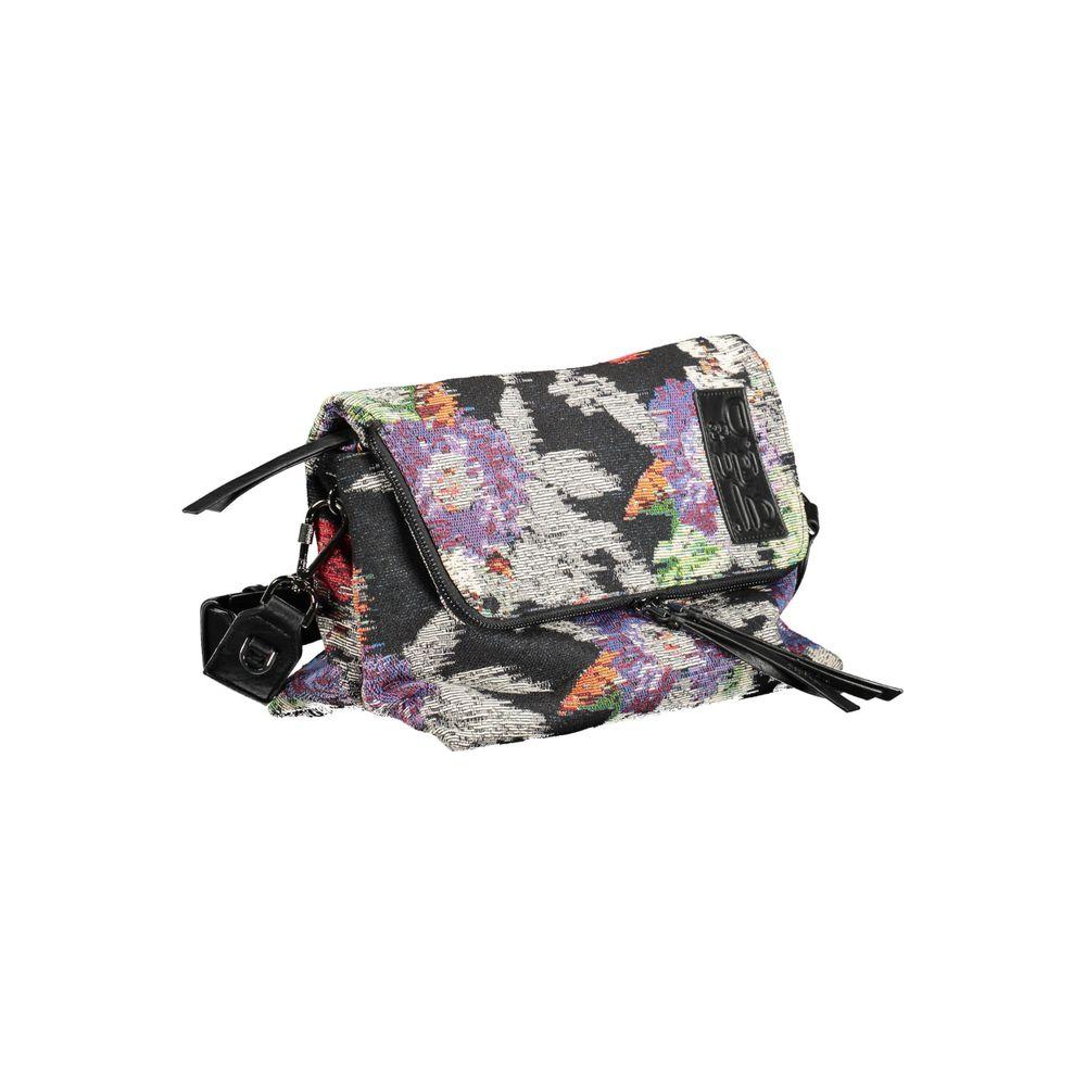 Desigual Black Polyester Women Handbag Desigual Dark Slate Gray