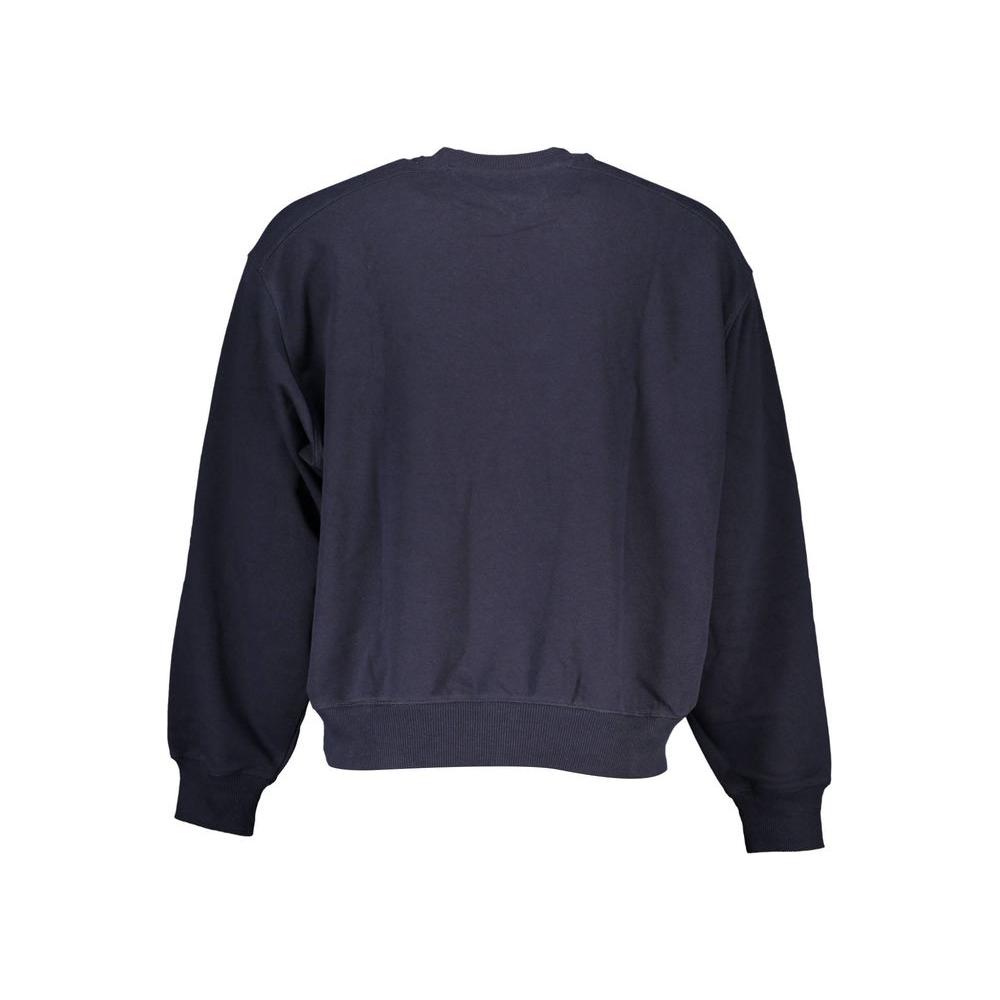 Tommy Hilfiger Blue Cotton Men Sweater Tommy Hilfiger Dark Slate Gray
