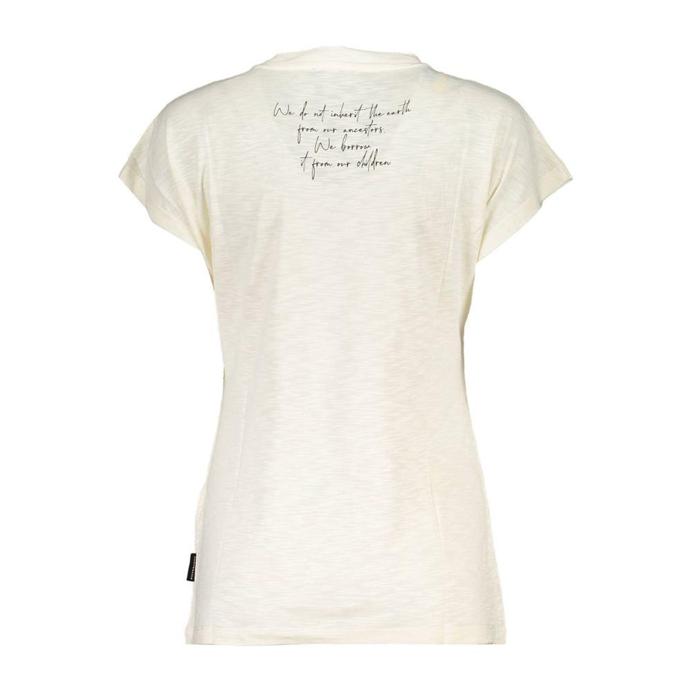 North Sails White Viscose Tops & T-Shirt North Sails Antique White