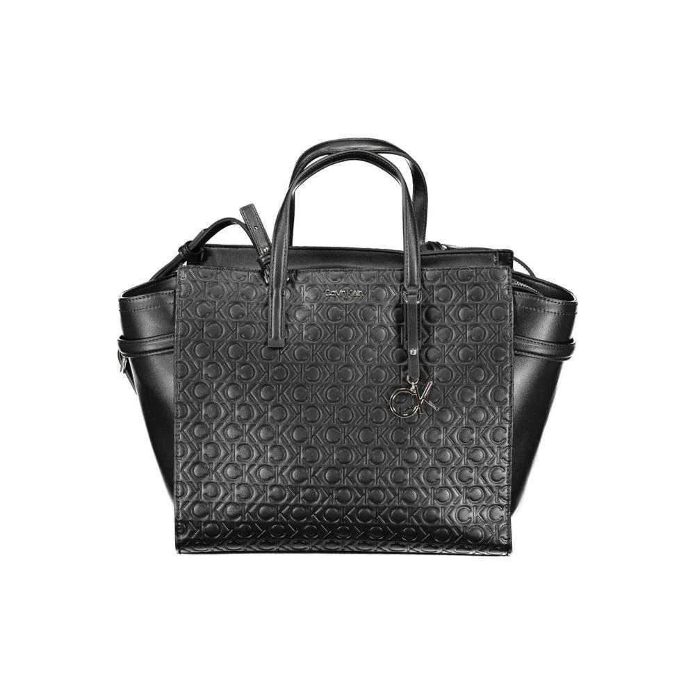 Calvin Klein Black Polyester Women Handbag Calvin Klein Dark Slate Gray